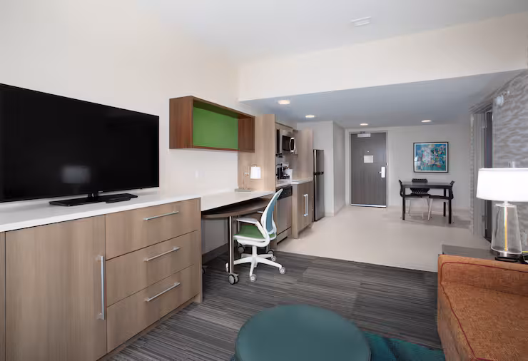 Home2Suites living room