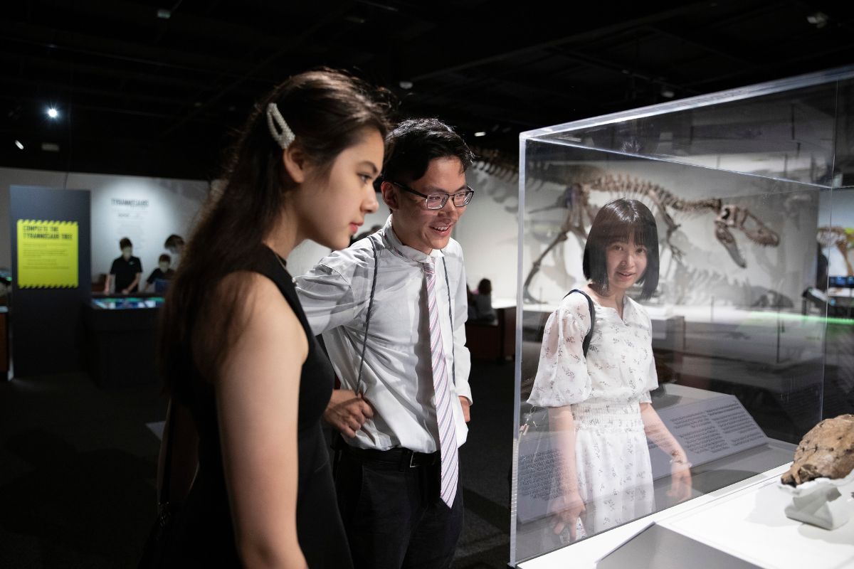 Shizuoka Students at museum