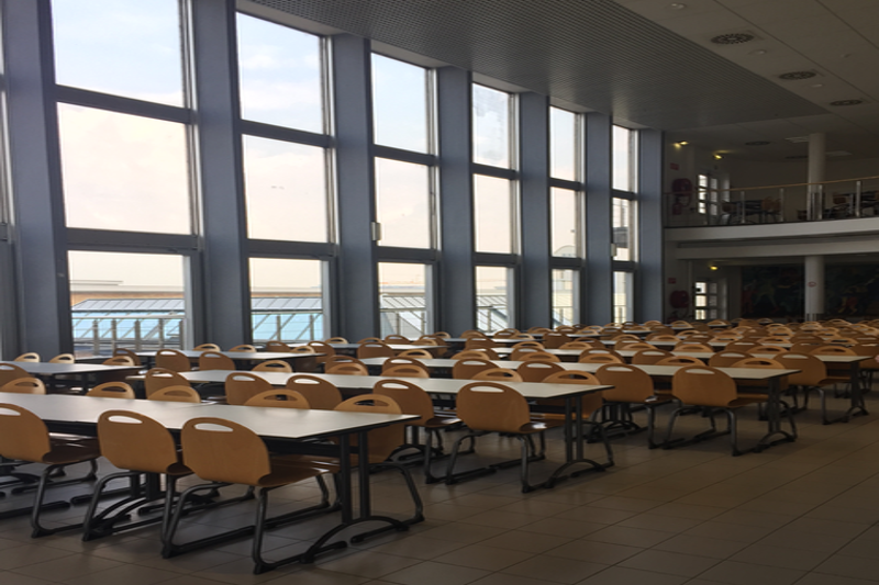 Ghent University's cafeteria 