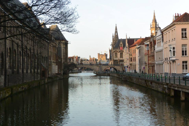A view of Ghent, Belgium