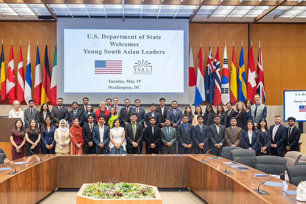 Group photo with the U.S. Department of State 