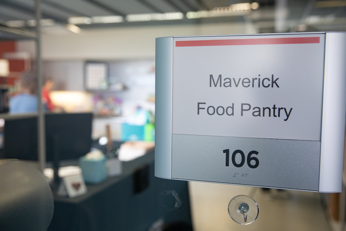 Maverick Food Pantry door number, 106