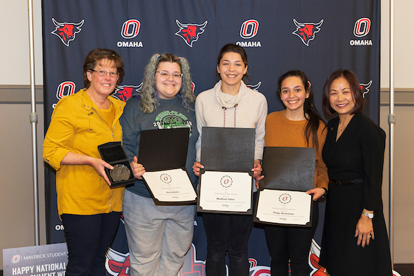 student employment award winners