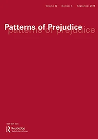Patterns of prejudice journal cover
