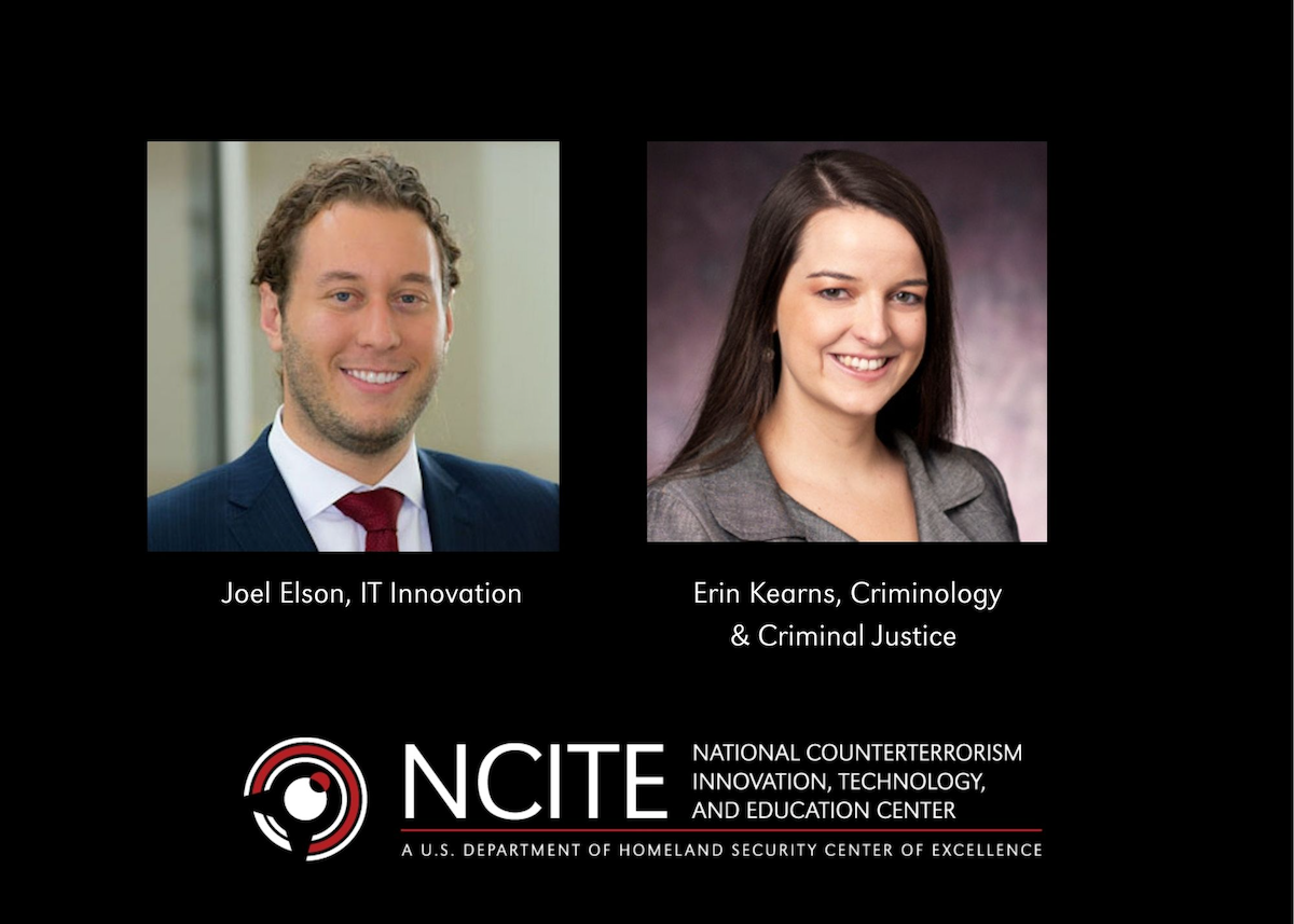 Photo of NCITE researchers Joel Elson and Erin Kearns