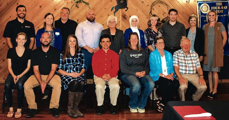 Keith County business owner and Nebraska Business Development Center consultants pose for picture