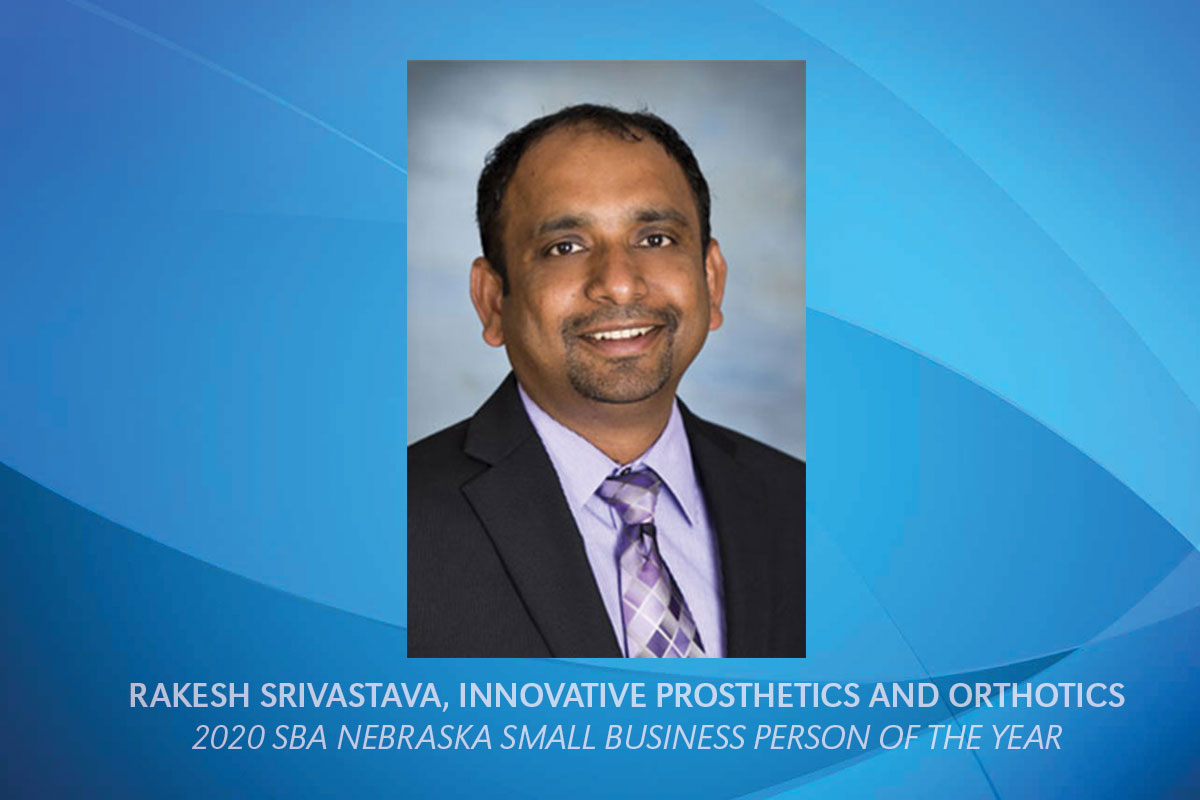 Rakesh Srivastava, 2020 SBA Nebraska Small Business Person of the Year