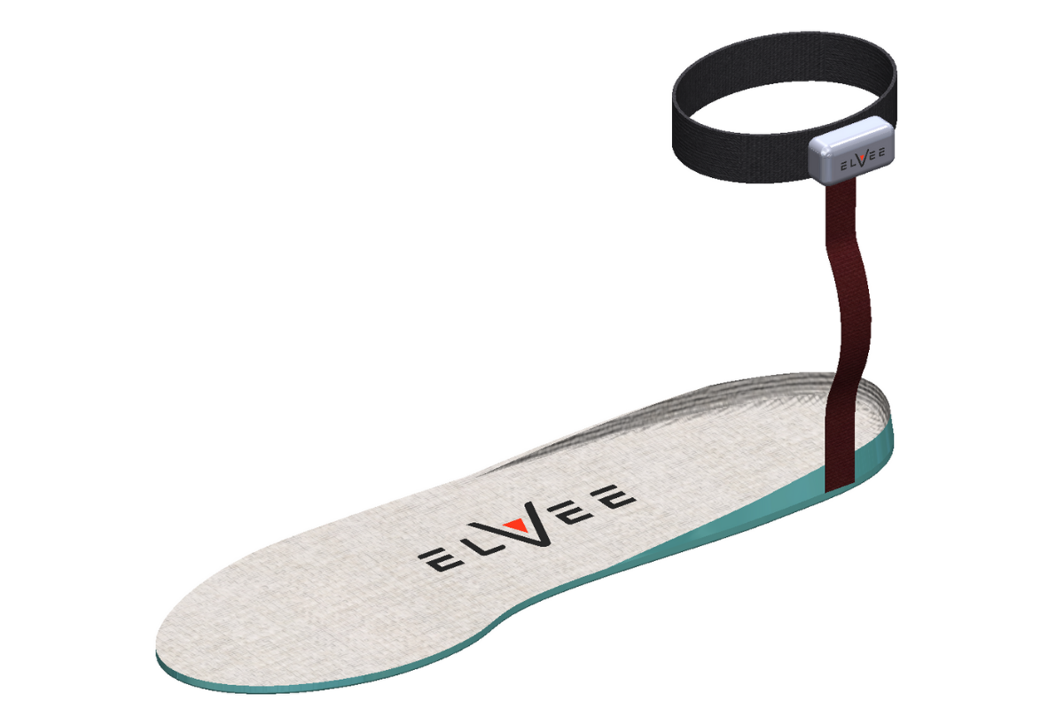 Rendering of the Elvee shoe insert.