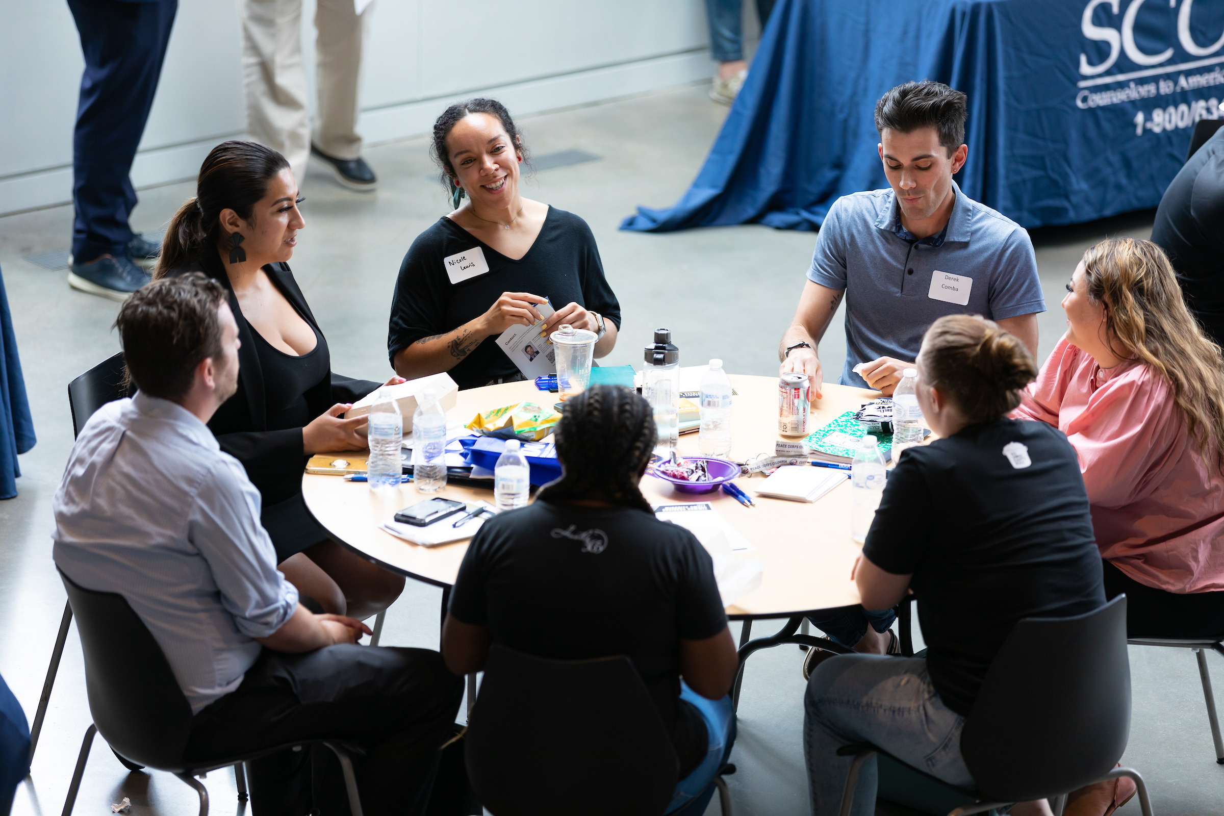 a group of attendees at the Minority Small Business Summit