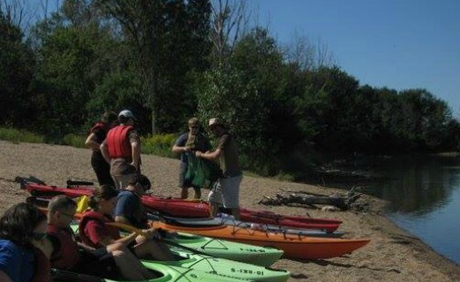 kayaking