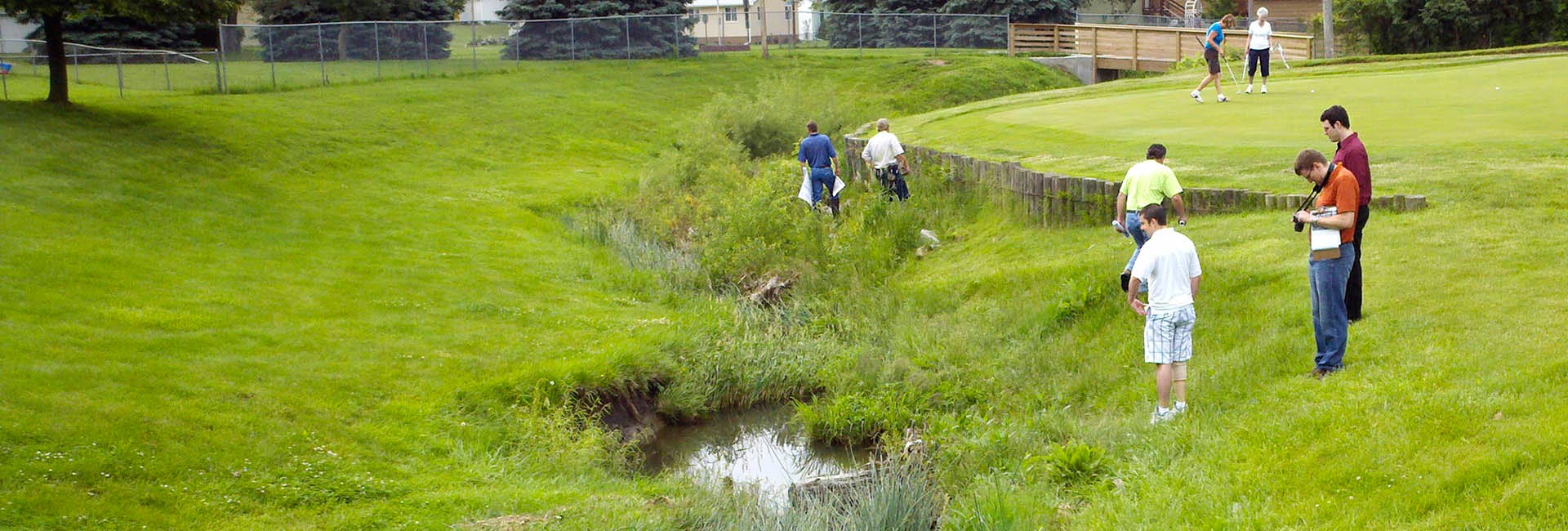 The inaugural BioBlitz was a two day event along La Vista's Thompson Creek. (May 2014)