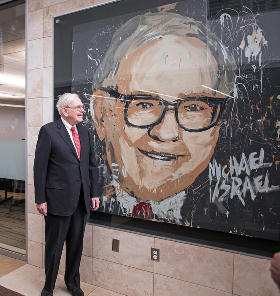 Buffett painting