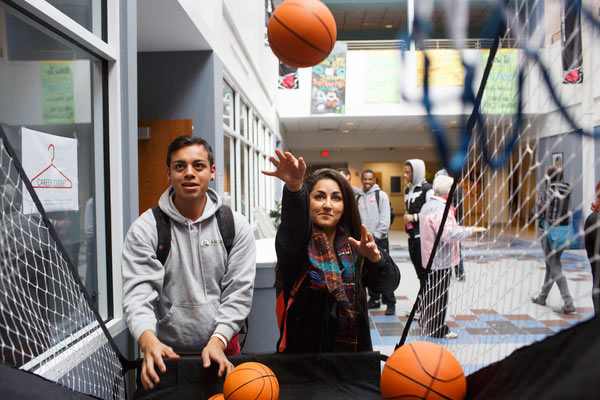 Basketball shootout