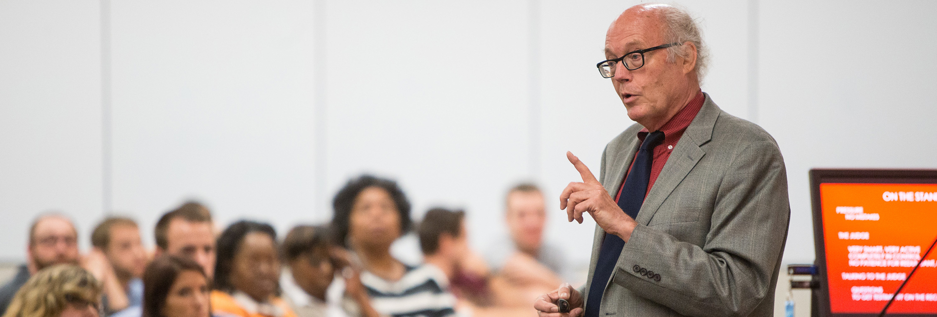 Sam Walker speaks about New York City's stop-and-frisk policy (Sept. 2013)