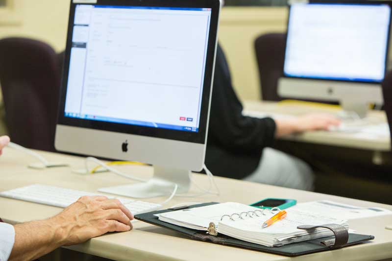 Computer user