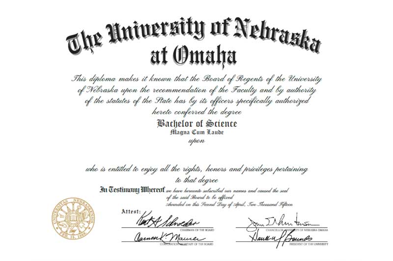 UNO Diploma