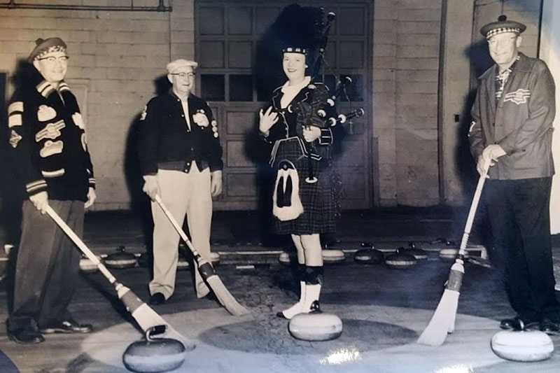 Old Ak-Sar-Ben Barn for Curling 1960s