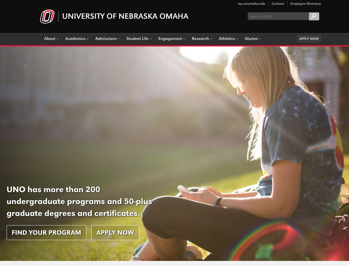 A new homepage for 2018