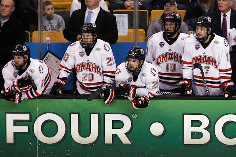 Guentzel at Frozen Four