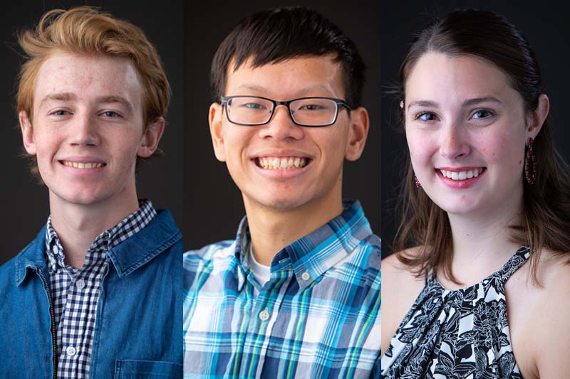 Timothy Rezineck, Andrew Pham and Camille Larson