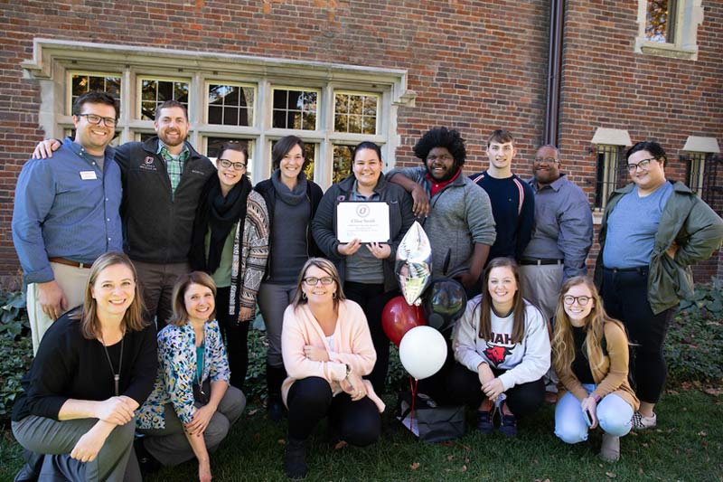 Chloé Smith with her colleagues