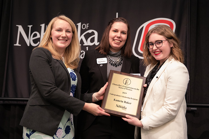 Sammi Kaiser, Dr. Heidi Blackburn, Kamrin Baker 