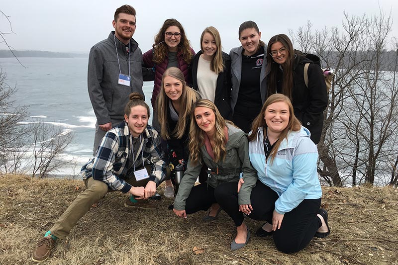 Honors program students in Wisconsin