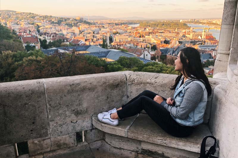 Kathy Nguyen in Budapest