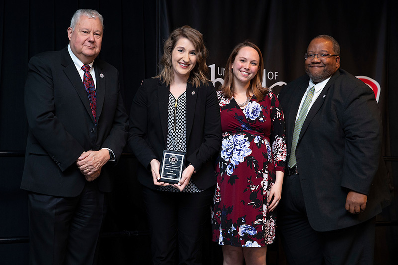 B.J. Reed, Kirsten Omoto, Leah Meyer and Cecil Hicks