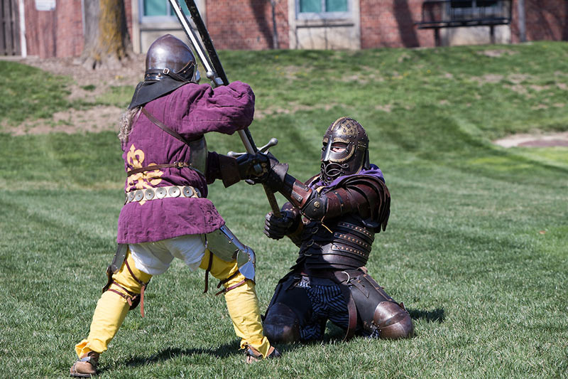 Medieval demonstration