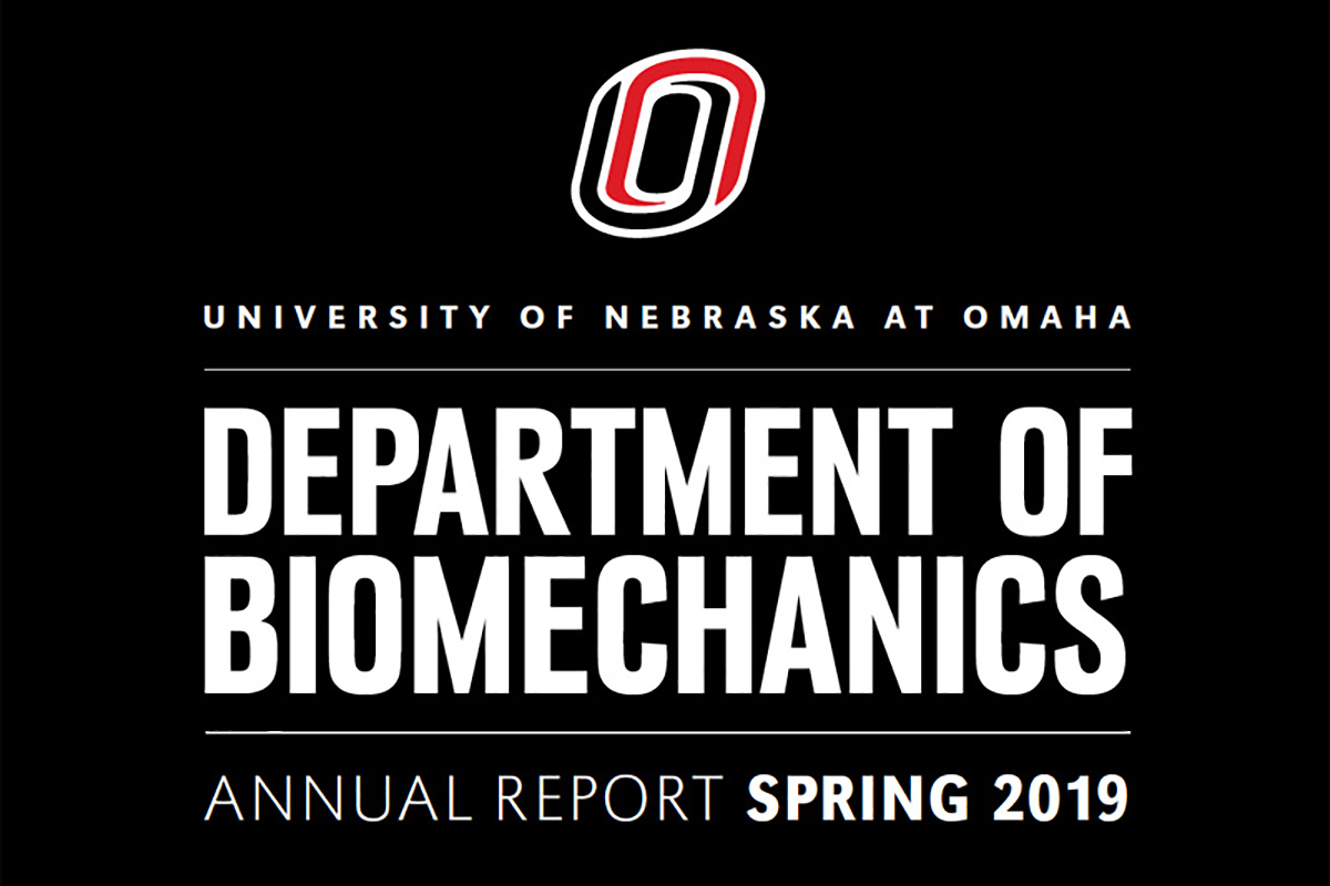Biomechanics Annual Report Cover