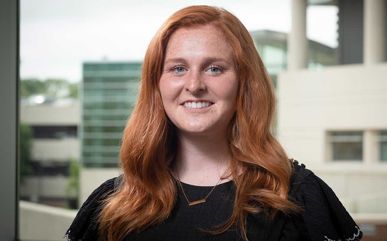 Evie Ehrhorn, molecular and biomedical biology major at UNO.