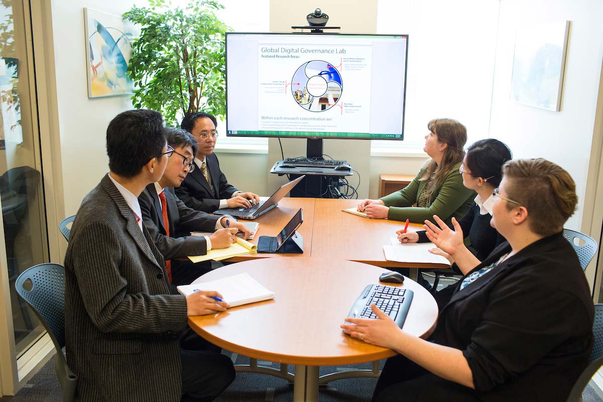 Faculty group meeting
