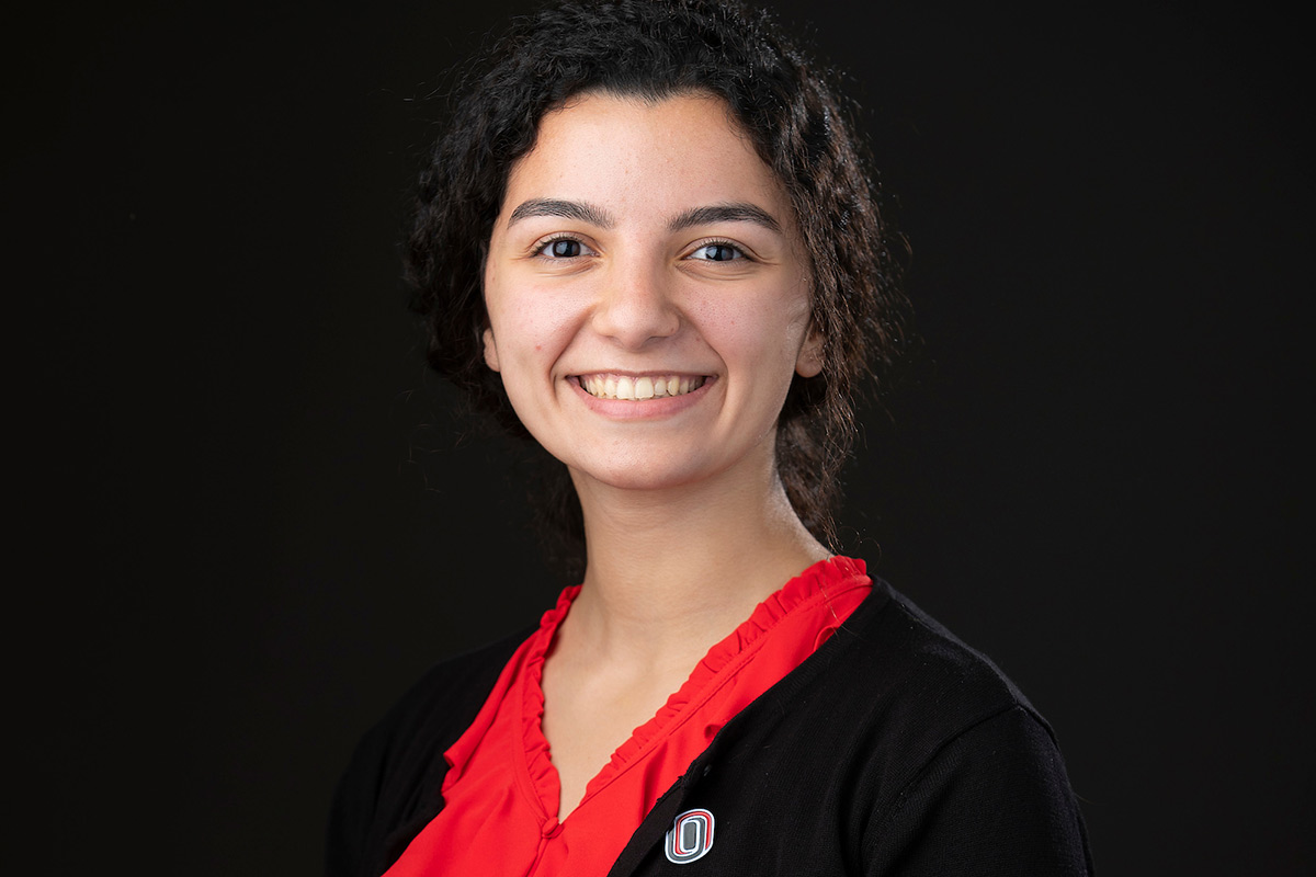 Former UNO Student Body President and Student Regent Aya Yousuf