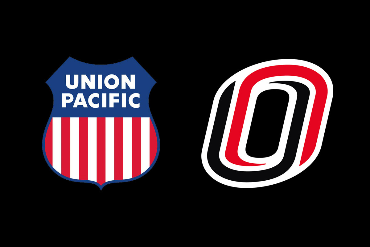 Union Pacific and UNO logos