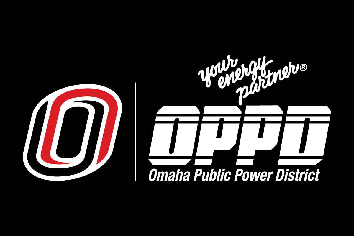 Logos for UNO and OPPD