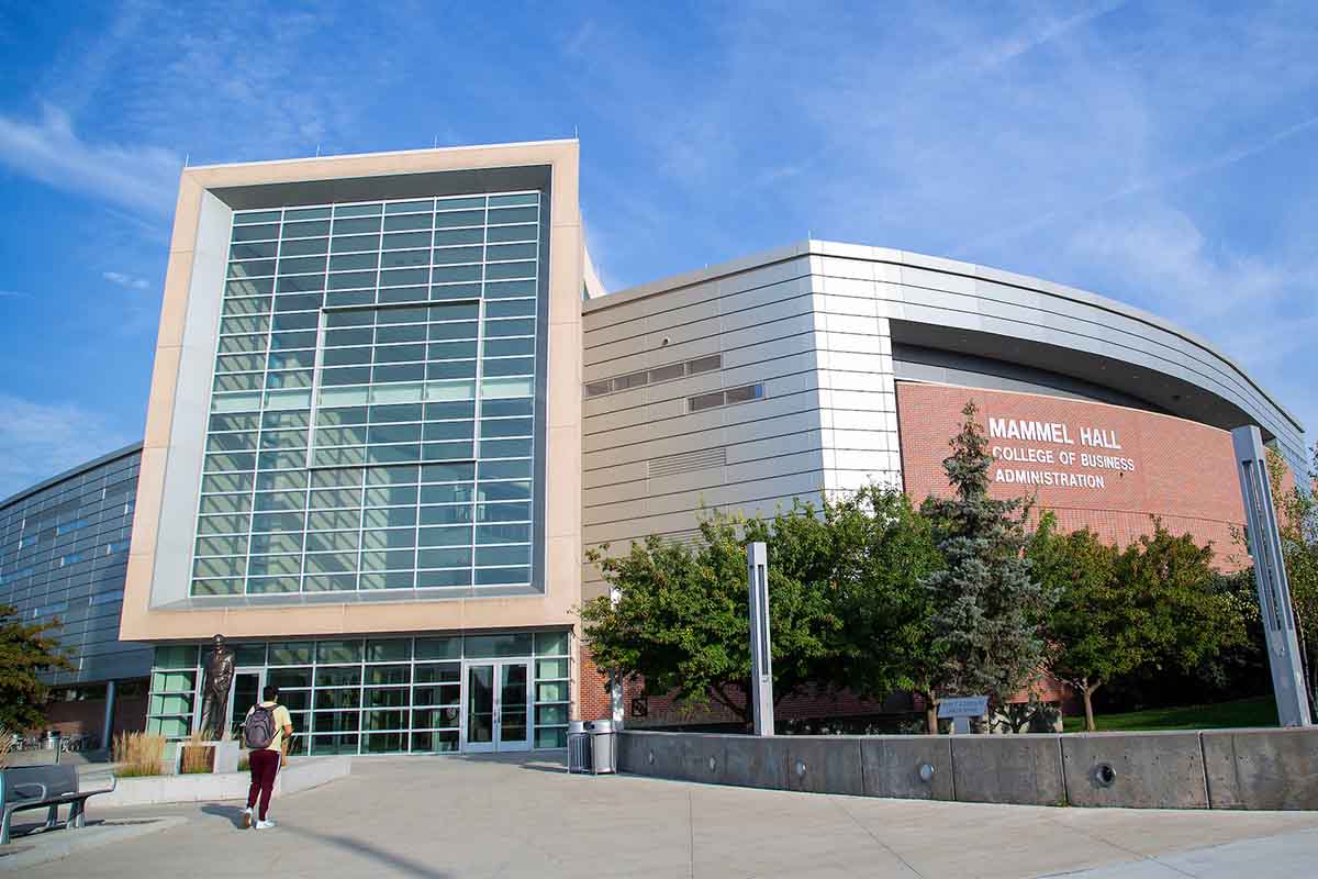 Mammel Hall, home of UNO's College of Business Administration