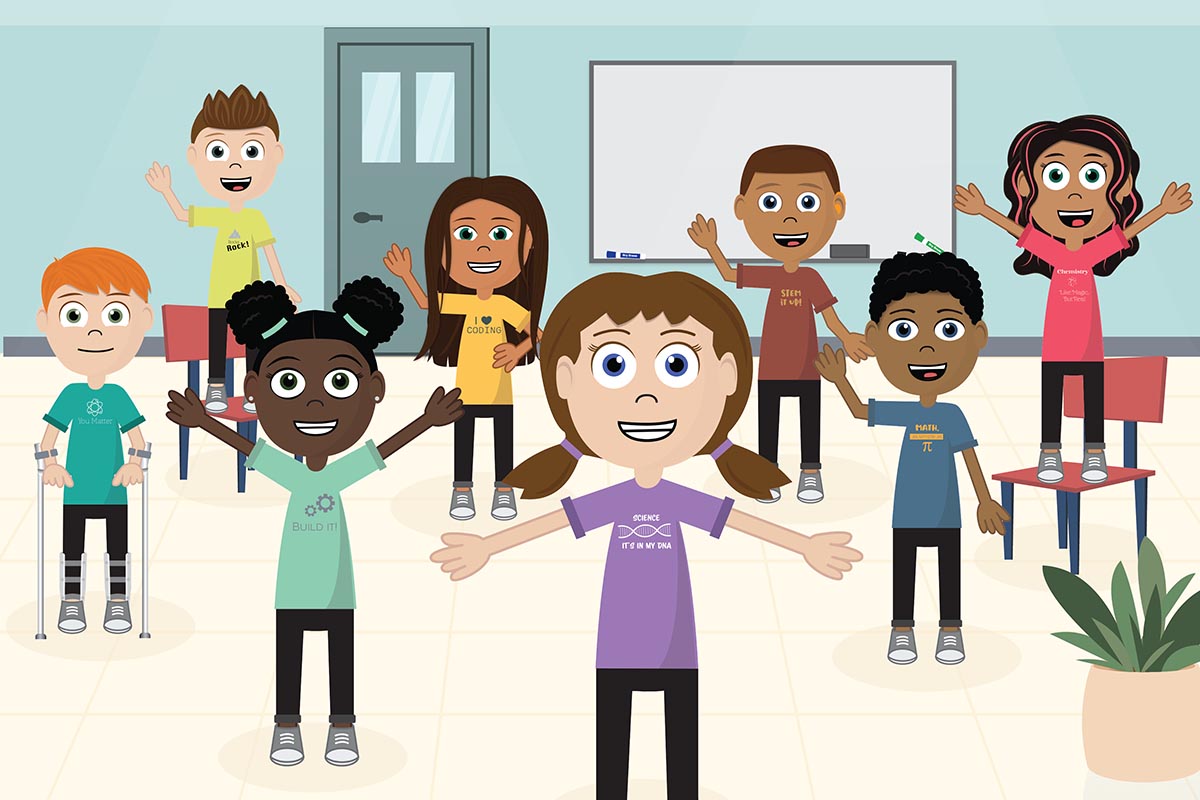 This cast of characters will help make learning about cybersecurity concepts fun, engaging, and relatable for middle and high school students.