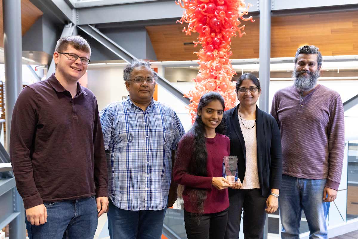 Drew Griess, Mahadevan Subramaniam, Vidya Bommanapally, Parvathi Chundi and Abhishek Parakh