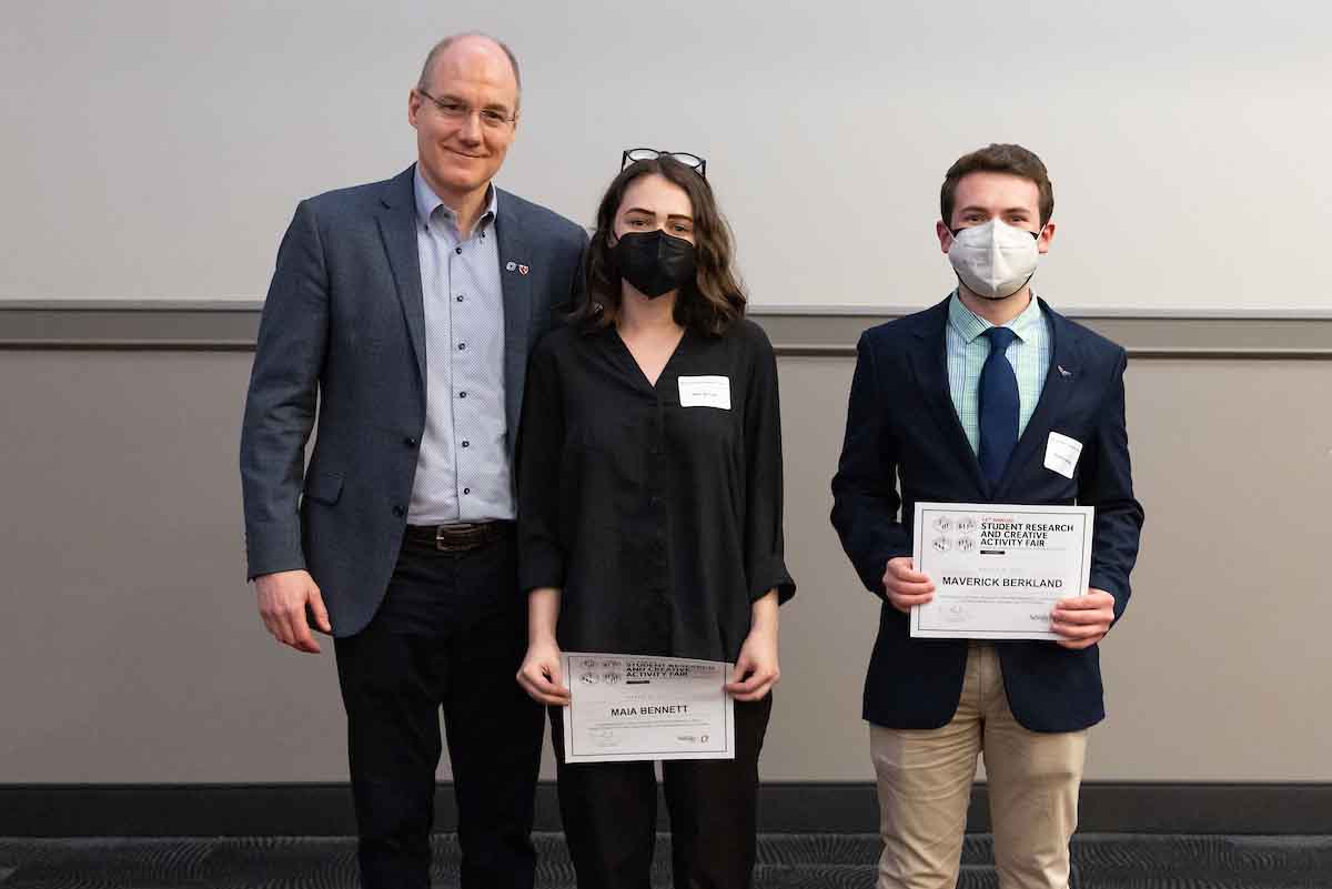 Undergraduate Oral Presentation Winners