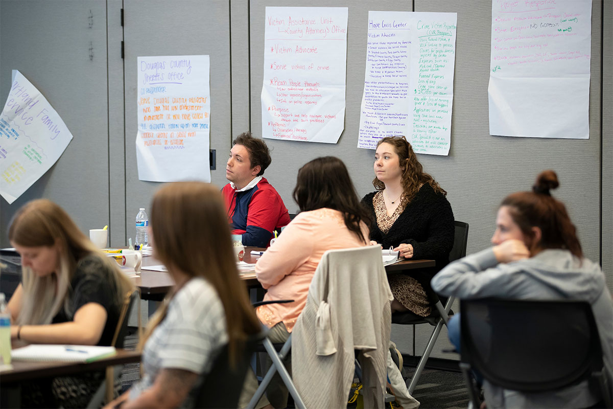 Nearly 30 victim advocates and allied professionals from across the state of Nebraska attended the Nebraska Victim's Assistance Academy to learn how to better serve victim survivors.