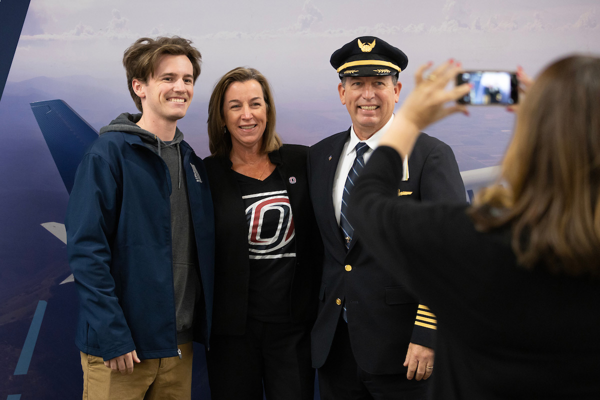 From left: Scott Lutte, Becky Lutte, and Steve Lutte