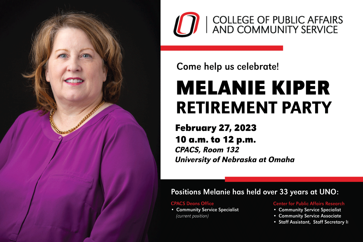 Melanie Kiper retirement image