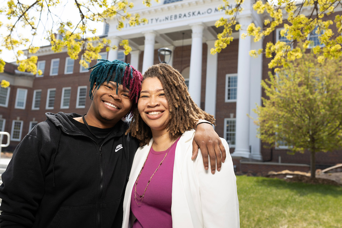 DérNecia Phillips and her son DaTeus Harris