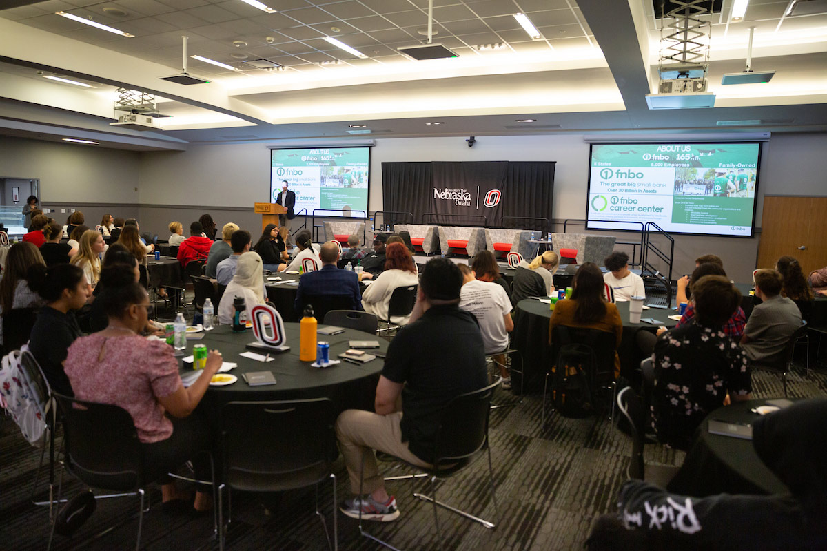 The event featured keynote talks from business leaders including Matt Spires, CIO of FNBO.