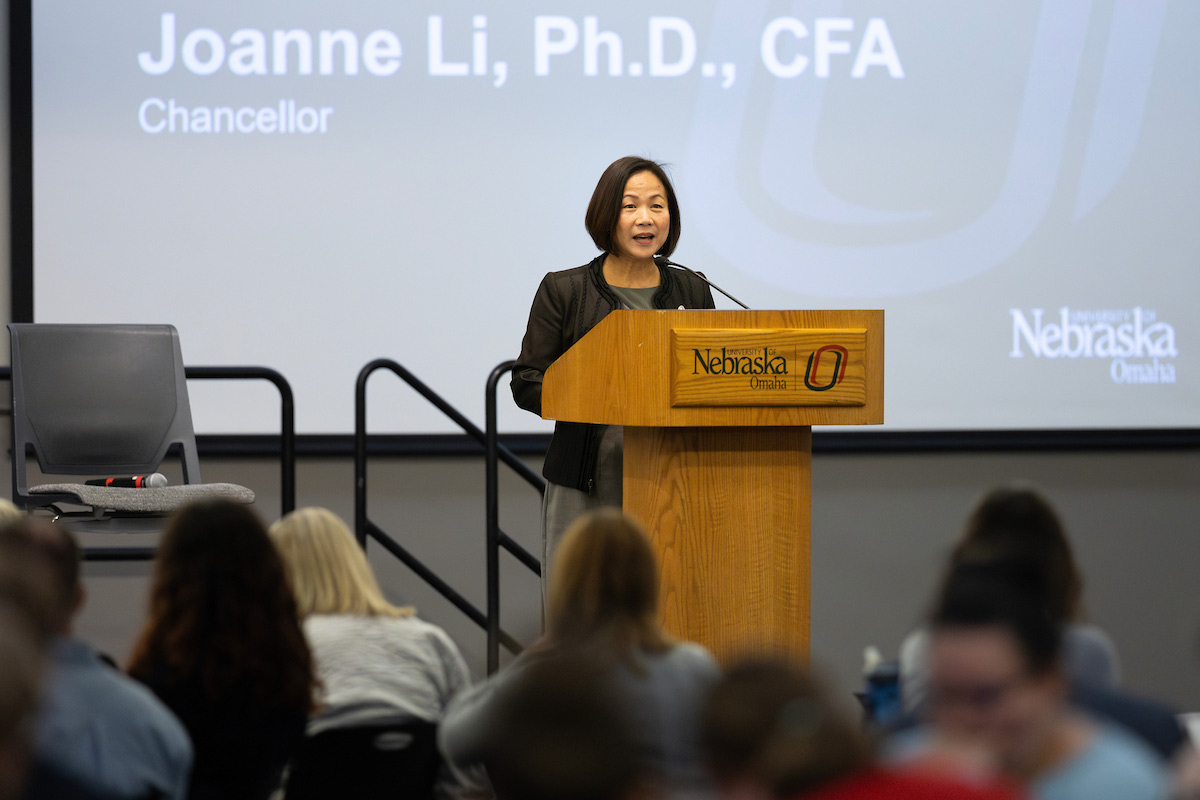 Chancellor Joanne Li, Ph.D., CFA