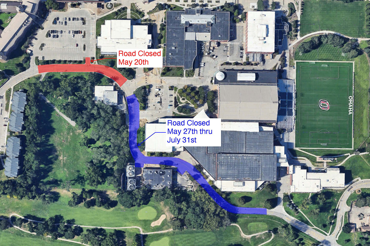 road closures map