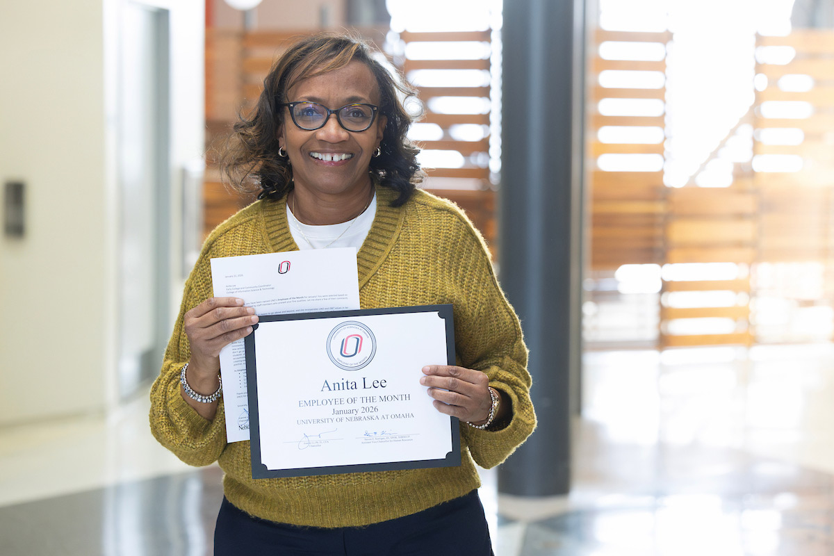 UNO Names Anita Lee Employee of the Month