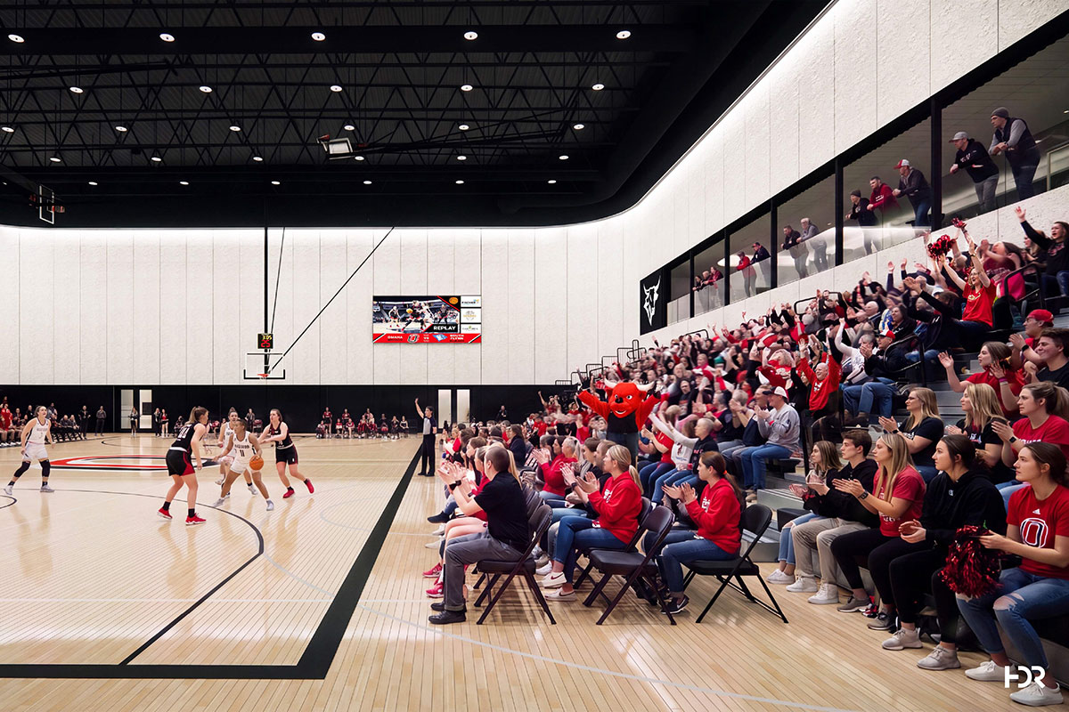 A new training center at the University of Nebraska at Omaha is being named in honor of Regent Emeritus Howard L. Hawks. (Artist's rendering/courtesy of HDR)