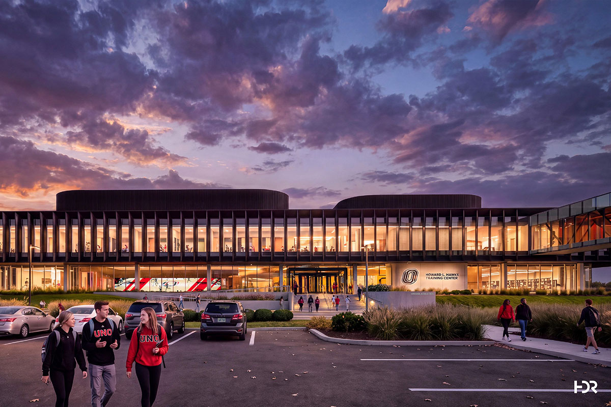Howard L. Hawks Training Center artist rendering. 